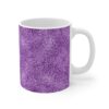 Purple Glitter 11oz Coffee Mug - Sparkling Drinkware for Parties & Gifts - Image 4