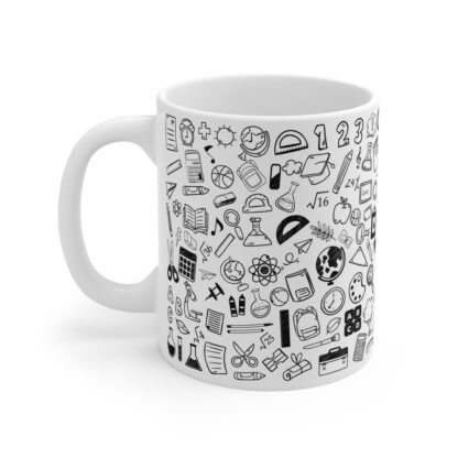 Creative Doodle 11oz Mug - Perfect for Students and Teachers - Image 3