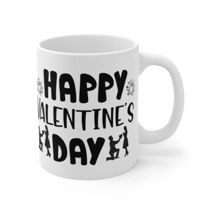 Valentine's Day Mug - Happy Valentine's Day 11oz Coffee Cup - Image 4