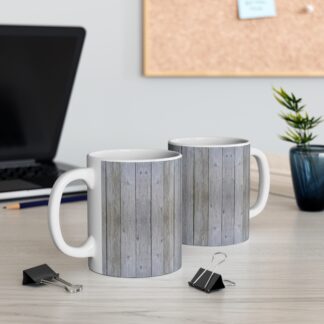 Rustic Wooden 11oz Coffee Mug - Perfect Gift for Nature Lovers