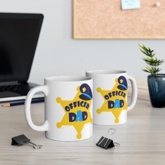Officer Dad Police Hat-Badge