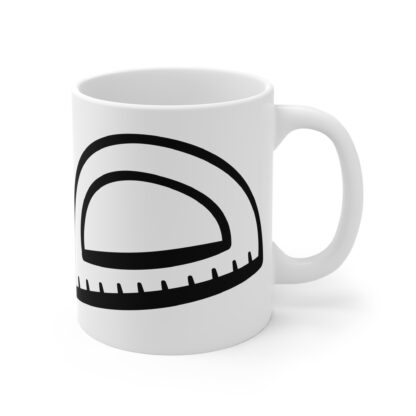 Protrator White Ceramic Mug 11oz - Image 4