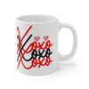 XOXO Love Mug - 11oz Cute Coffee Cup for Valentine's Day and Gifts - Image 4