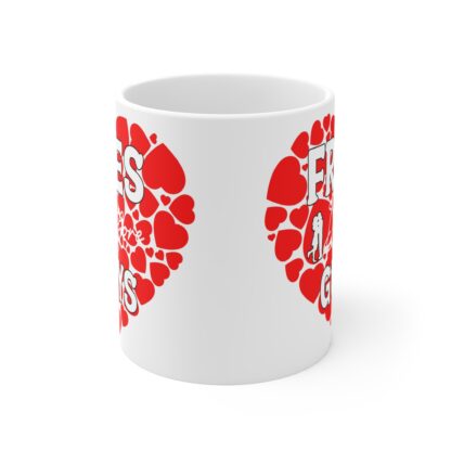 Valentine's Day Love Mug - Fries Before Guys 11oz - Image 2