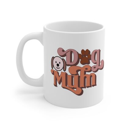 Dog Mom 11oz Coffee Mug - Cute Dog Lover Gift for Pet Owners - Image 3
