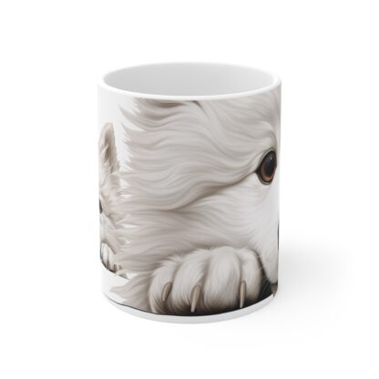 Samoyed Cute Puppy Mug - Adorable Dog Design - Perfect for Pet Lovers - Image 2
