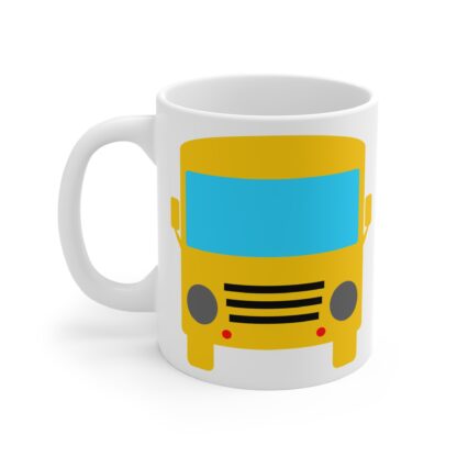 Cute Yellow School Bus Mug - Perfect for Teachers & Students - Image 3