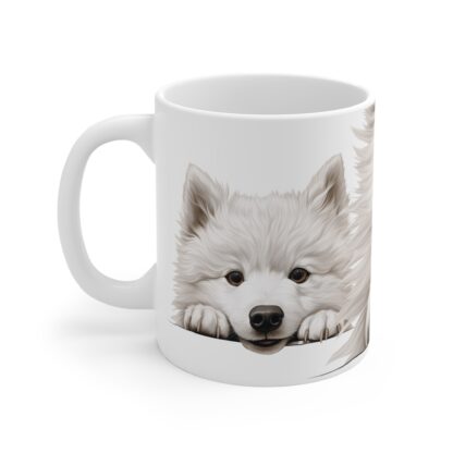 Samoyed Cute Puppy Mug - Adorable Dog Design - Perfect for Pet Lovers - Image 3