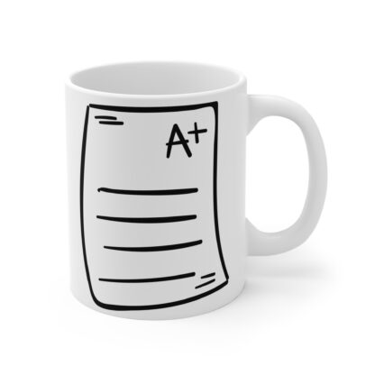 A+ Grade Coffee Mug | 11oz Motivational Teacher Gift - Image 4