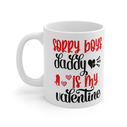 Valentine's Mug for Dads, Funny Coffee Cup, Gift for Father's Day, Cute Parent Mug, Love Quotes Drinkware - Image 3