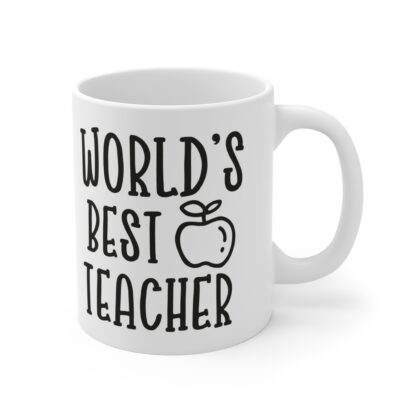 World's Best Teacher Mug | Perfect Gift for Educators, Teacher Appreciation, Back to School, Graduation, or Staff Party - Image 4