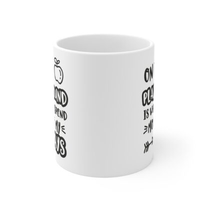 Playground Enthusiast Mug - Fun 11oz Ceramic Cup for Teachers and Kids - Image 2