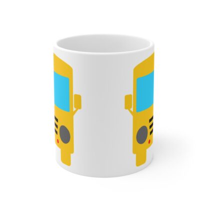Cute Yellow School Bus Mug - Perfect for Teachers & Students - Image 2