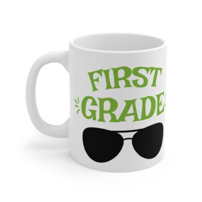 First Grade Fun Mug - Cool Sunglass Design - Perfect Teacher Gift - Image 3
