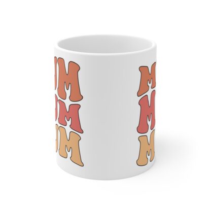 Retro Mom Coffee Mug - 11oz | Perfect Gift for Mother's Day & Birthdays - Image 2