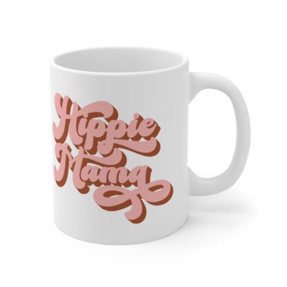 Hippie Mama 11oz Mug - Cute Coffee Cup for Free Spirits | Perfect Gift for Moms - Image 4