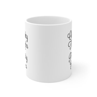 Chucky Thighs & Pretty Eyes | White Ceramic Mug 11oz - Image 2