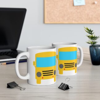 Cute Yellow School Bus Mug - Perfect for Teachers & Students