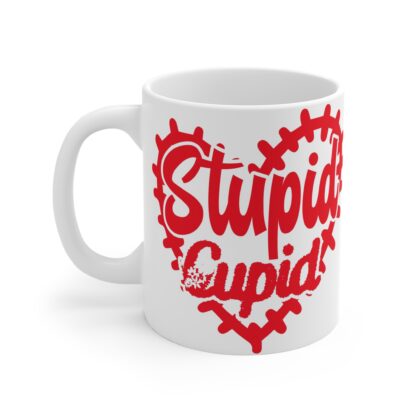 Funny Stupid Cupid Mug | Valentine's Gift | Coffee Cup | Humorous Kitchen Decor | Gift for Him or Her | Cute Valentine's Day - Image 3