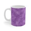 Purple Glitter 11oz Coffee Mug - Sparkling Drinkware for Parties & Gifts - Image 3