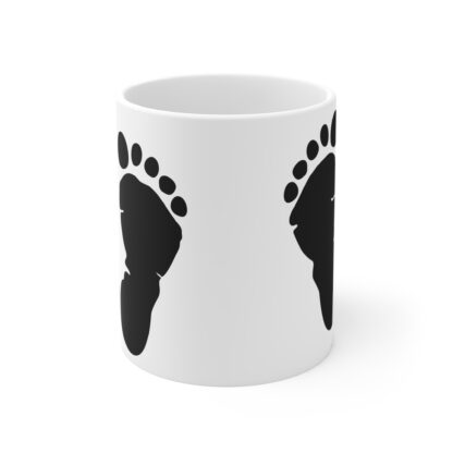 Baby Feet | White Ceramic Mug 11oz - Image 2