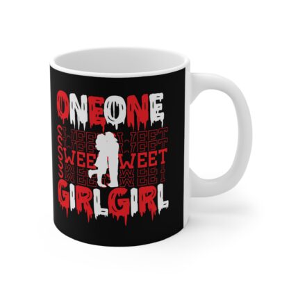 Spooky Sweet Girl Mug - 11oz Ceramic Coffee Cup - Image 4