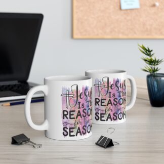 Inspirational Jesus Mug - 11oz Coffee Cup for Holiday Cheer