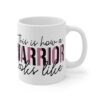Inspirational Warrior Mug - 11oz Caffeine Companion for Empowerment - Image 4