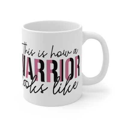 Inspirational Warrior Mug - 11oz Caffeine Companion for Empowerment - Image 4