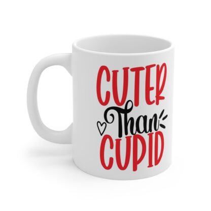 Cuter Than Cupid Mug - 11oz Coffee Cup for Valentine's Day Lovers - Image 3