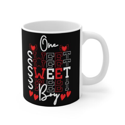 Sweet Heart Mug for Everyday Joy, Personalized Coffee Cup, Cute Gift for Valentine’s Day, Birthday, or Wedding - Image 4
