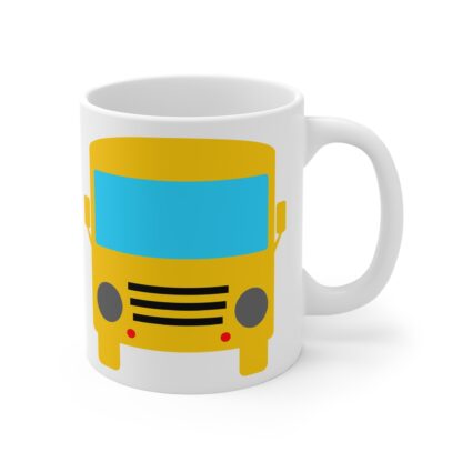 Cute Yellow School Bus Mug - Perfect for Teachers & Students - Image 4