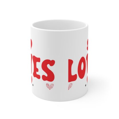 Love Themed 11oz Mug - Perfect Gift for Valentine's Day & Anniversaries - Image 2