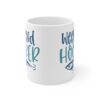 Weekend Hooker Fishing Mug - 11oz Ceramic Coffee Cup for Anglers - Image 2