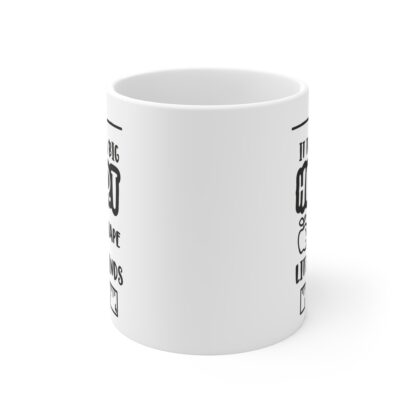 Teacher Appreciation Mug - "It Takes a Big Heart to Shape Little Minds" - 11oz - Image 2