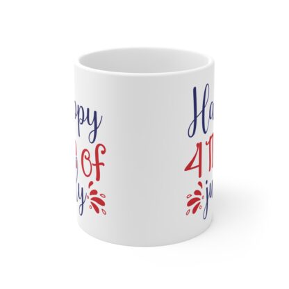 Fourth of July Celebration Mug - 11oz Patriotic Coffee Cup - Image 2