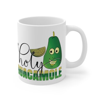 Funny Holy Guacamole Mug - 11oz Avocado Coffee Cup for Food Lovers - Image 4