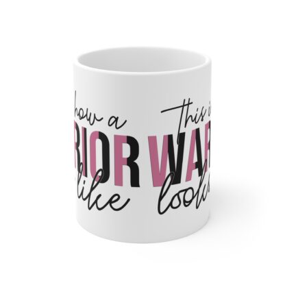 Inspirational Warrior Mug - 11oz Caffeine Companion for Empowerment - Image 2