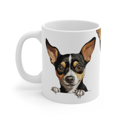Rat Terrier Cute Puppy Mug - Adorable Dog Design - Perfect for Pet Lovers - Image 3