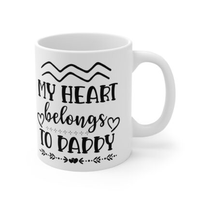 Heartfelt Daddy Mug - 11oz Coffee Cup for Father's Day & Gift Giving - Image 4