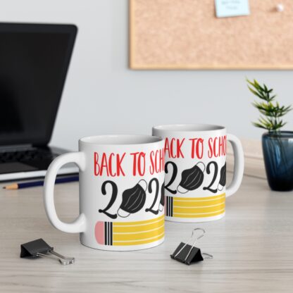 Mug Back to School Retro 2020 Yellow Pencil 11oz