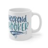 Weekend Hooker Fishing Mug - 11oz Ceramic Coffee Cup for Anglers - Image 4