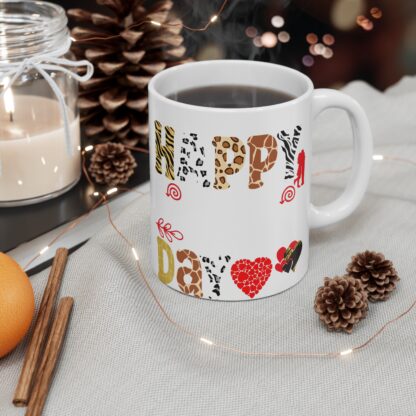 Happy Day Mug - Fun Love Gift for Dad, Perfect for Father's Day, Birthday, or Everyday Enjoyment - Image 5