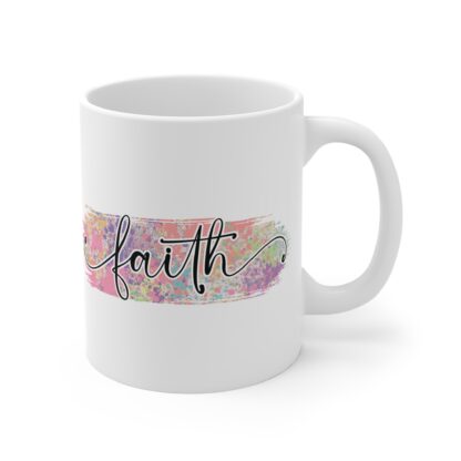 Faith-Inspired 11oz Coffee Mug | Colorful Motivational Drinkware, Perfect for Gifts, Home Décor, and Daily Inspiration - Image 4