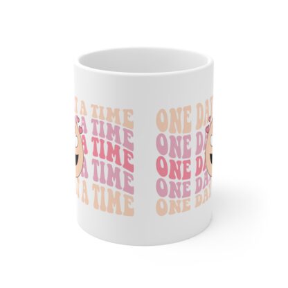 Motivational Mug - "One Day at a Time" - Perfect Gift for Self-Care and Positivity - Image 2