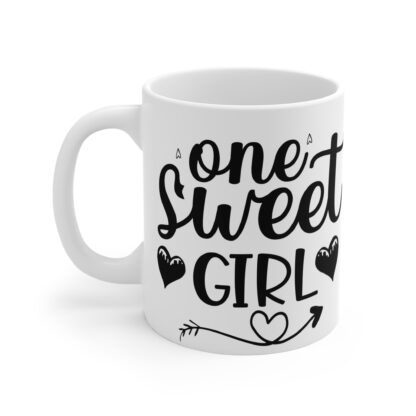 One Sweet Girl Coffee Mug - 11oz Ceramic Cup for Teens & Girls - Image 3
