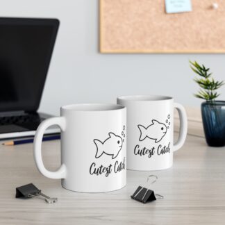 Fish Cutest Catch | White Ceramic Mug 11oz