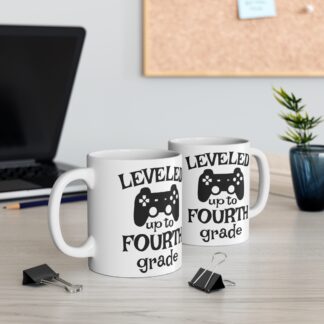 Gamers' Achievement Mug - Perfect for Celebrating Kids in Fourth Grade, Graduation Gift, Video Game Lover's Gift, Back to School Mug, [...]
