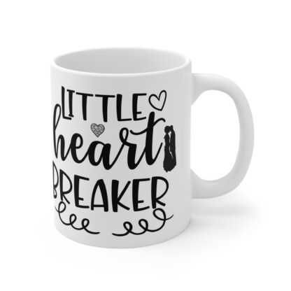 Cute Little Heartbreaker Mug – 11oz Coffee Cup for Kids, Perfect Gift for Valentine's Day - Image 4