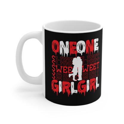 Spooky Sweet Girl Mug - 11oz Ceramic Coffee Cup - Image 3